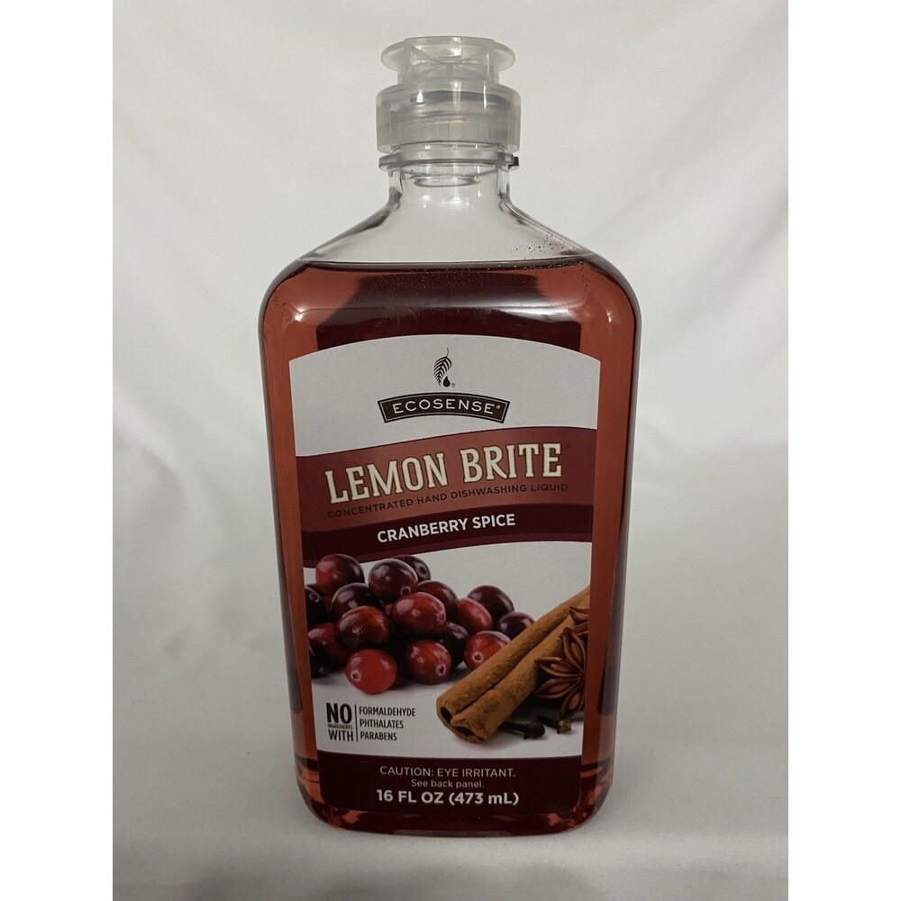 Ecosense Lemon Brite Concentrated Hand Dishwashing Liquid 16 fl oz New SEALED